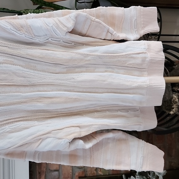 Y2k/90's Abercrombie & Fitch Womens 100% Cotton Crewneck Chunky Knit Sweater Med - Picture 9 of 14